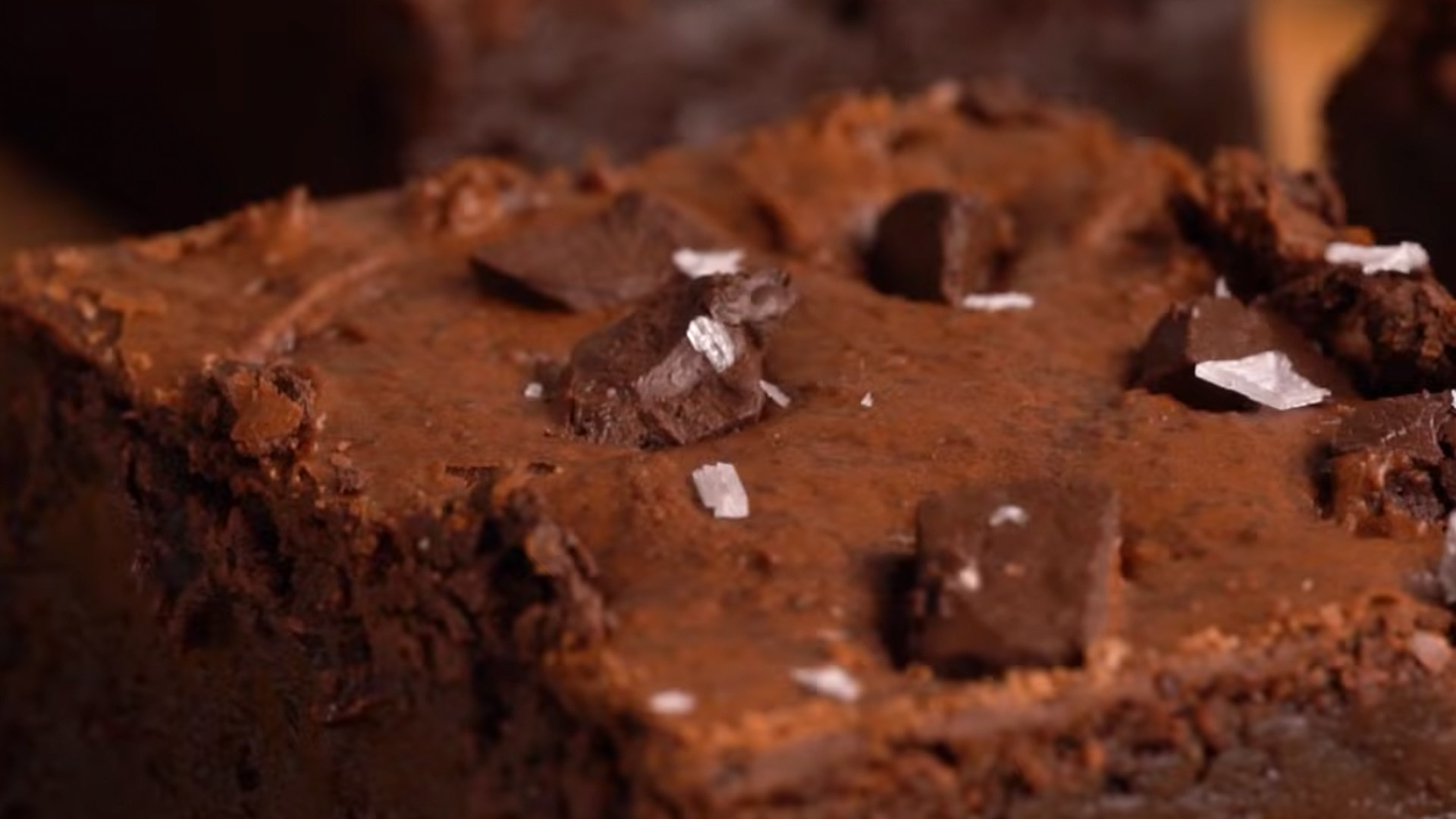 Brownie de chocolate con extra de chocolate